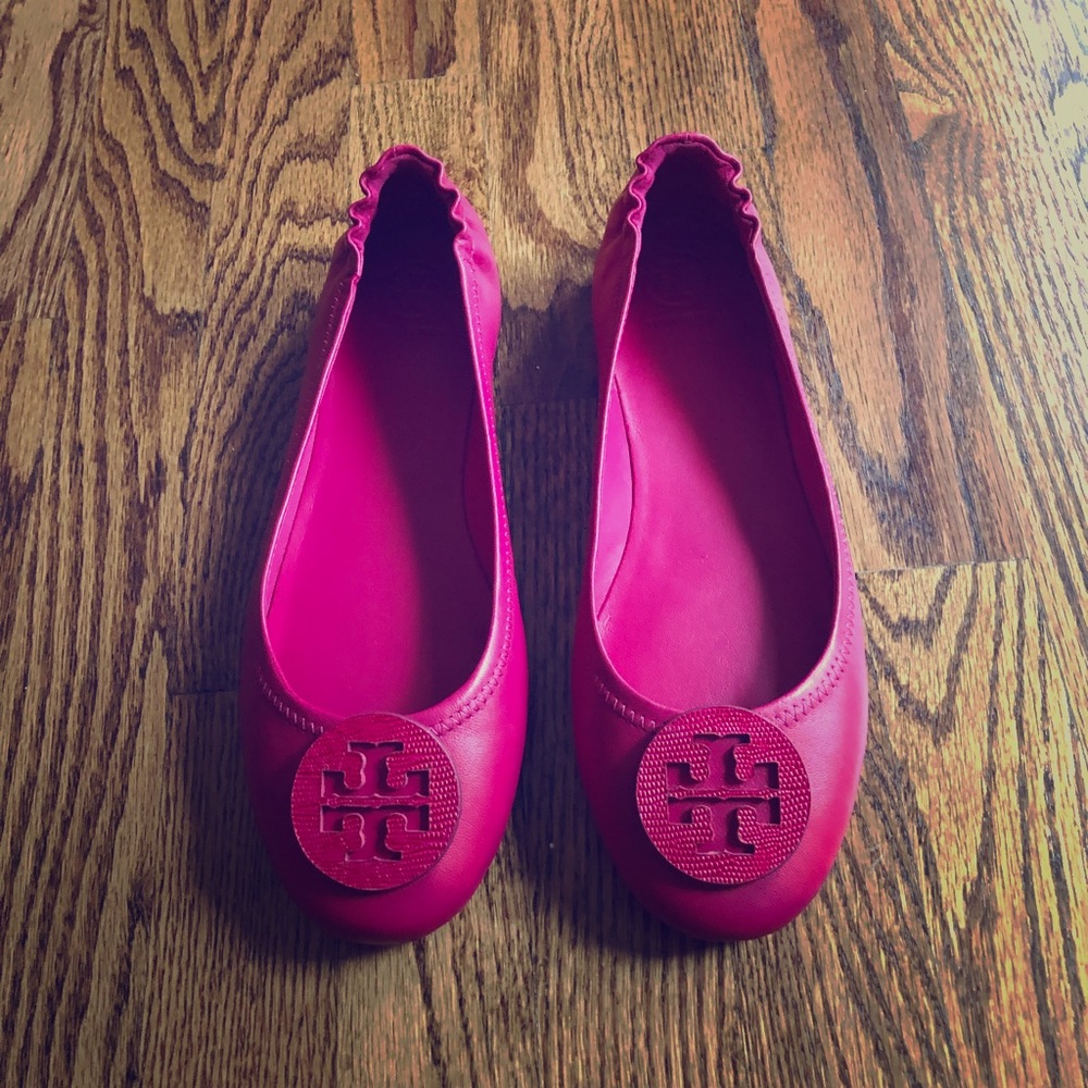 New Tory Burch Minnie Ballet Flats Size 9